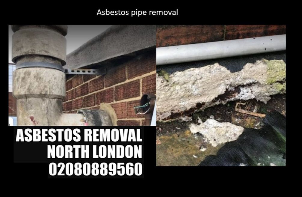 asbestos pipe removal Barnet - asbestos pipe removal north London - 02080889560