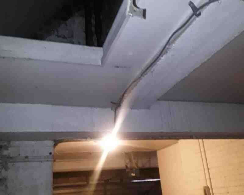 AIB insulating board cladding recorded during an asbestos survey in London